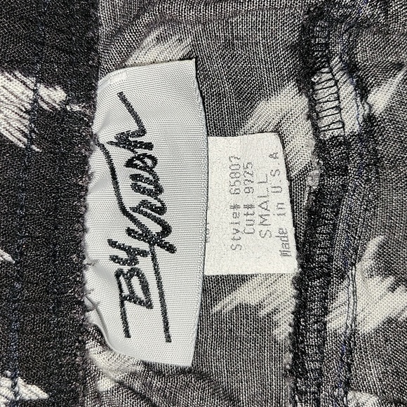 Vintage | Krush Black Houndstooth Pattern Skirt | Small - Picture 6 of 7